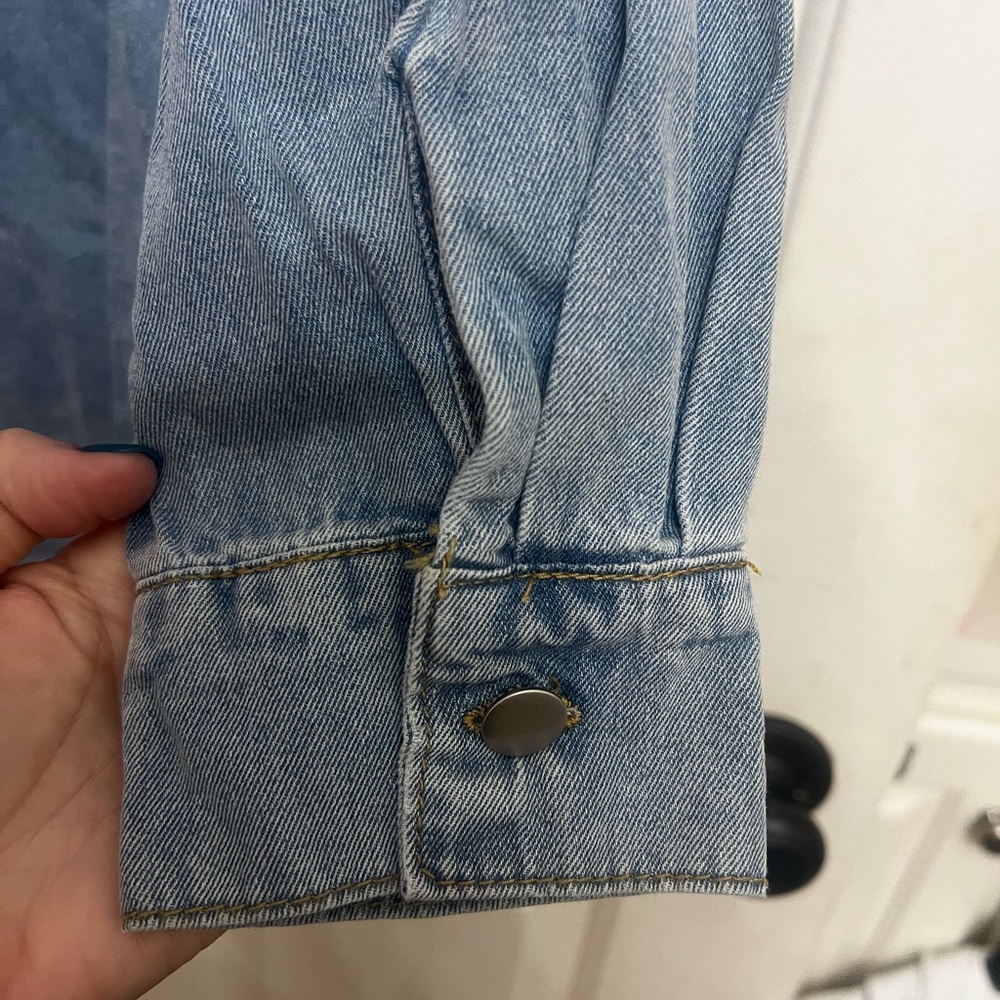 Light Blue Denim Jacket (Shacket) - image 4